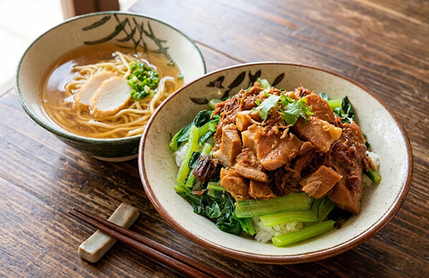 ルーローハンすばセット